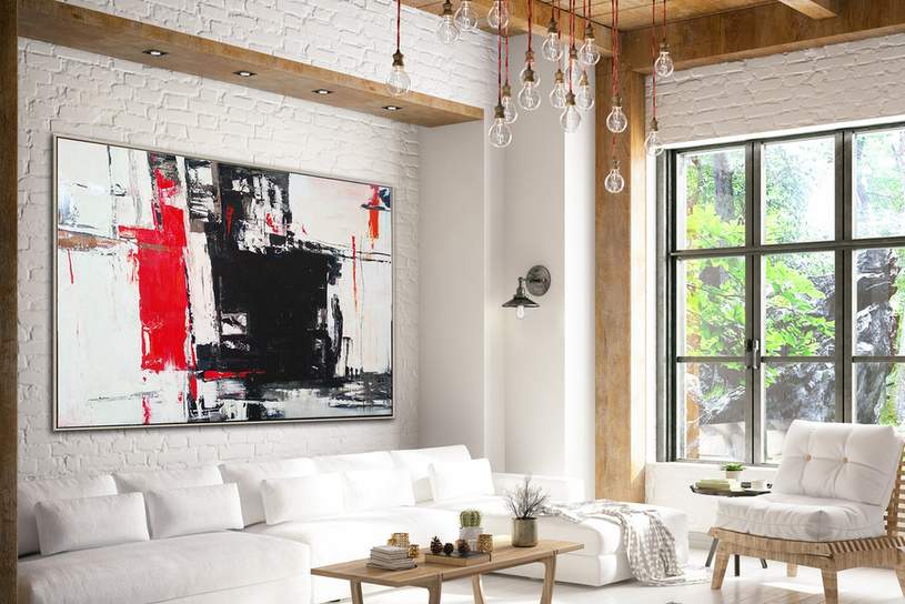 room white wall art